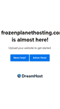 Mobile Screenshot of frozenplanethosting.com